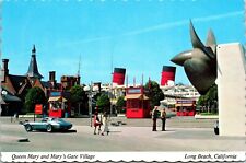 Queen Mary Long Beach,Ca Mary's Gate Village Chrome Postcard Ocean Liner A1698 picture