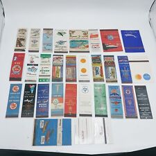 Vintage Matchbook Cover Lot Of 30 - Aviation Related picture