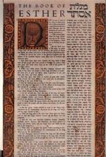 BEZALEL ISRAEL Bible MEGILLAH ESTHER Purim  MANUSCRIPT MINIATURE Mini Jewish Art picture