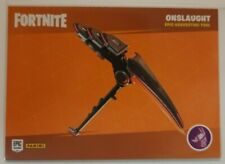 Panini Fortnite Series 2 ONSLAUGHT/PERMAFROST Epic Tool Card #H36 picture