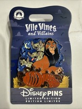 Disney Pin 2026 Halloween Villains The Lion King Scar Limited Edition Pumpkin picture