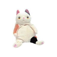 Shinada Global Mochi-Neko Cat Mike M Size Plush Doll Stuffed Animal Toy New picture