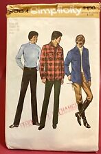 Simplicity 9694; ©1971; Men's Pants and Shirt-Jacket: Size 44 picture
