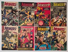The Avengers Lot (8) #32-40* FN VG/FN Many 1st Apps 1966 Silver Age Mid Grade picture