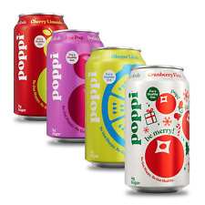 Poppi Sparkling Prebiotic Soda (Holiday Variety) (8 Pack) picture