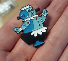 ROSEY THE ROBOT LAPEL PIN Jetsons cartoon maid housekeeper enamel pinback rosie picture
