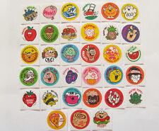 Lot of 33 Trend Scratch & Sniff Retro NEW Stickers picture