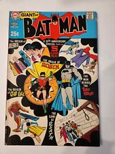 Batman #213 Giant 1969 DC Comics Origin of Robin / Clayface/ Alfred picture