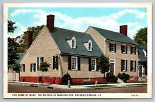 Mary Washington House. Mouth of George. Fredericksburg, Virginia Postcard. VA picture