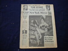 1962 MARCH 25 NEW YORK MIRROR NEWSPAPER - GLORIA TALBOT COVER PHOTO - NP 5999 picture