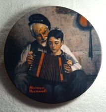 Rare Limited The Music Maker by Norman Rockwell  Knowles Collectors Plate 1981  picture