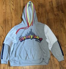 Disneyland Resort 1955 Women's Size 1X Hoodie Disney Parks Gray, Red And Yellow picture