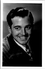 RPPC John Payne Actor Publicity Shot Photo c1940s postcard NQ13 picture