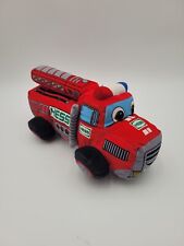 My First Hess Truck Plush 2020 Fire Truck Lights Sound Music Tested Works 12” picture