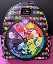 Loungefly Pixar Inside Out 2 Core Memories Spinning Wheel Mini Backpack NWT picture