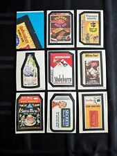 1973 Wacky Packages 5th Series Complete Set Of 33 Stickers picture