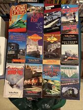 Video Rails VHS LOT Steam Diesel Southern Pacific Santa Fe 4449 3751 Trains picture