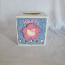 Vintage 2004 Retro Sanrio Hello Kitty Cube Tissue Box picture