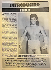 1992 Wrestler Chaz Charles Warrington picture