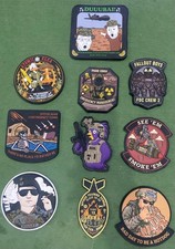 Rare US Army Military Nuclear Tactical Morale Patch CBRN Radiation Hazard Atomic picture