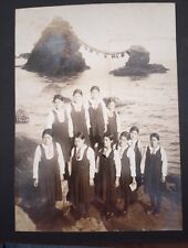 Very Nice Antique Japan Photo Album w/ 95 Photos. picture