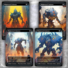 x4 Blightsteel Colossus PLAYSET [Alternative Custom Art] Hyperion Card picture