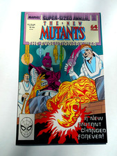 1988 The New Mutants Annual #4 The Evolutionary War High Grade picture