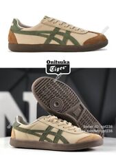 Beige/Green Onitsuka Tiger Tokuten 1183C086-250 Classic Running Shoes Sneakers picture