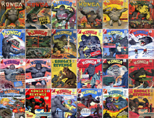 1960 - 1965 Konga Comic Book Package - 24 eBooks on CD picture