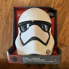 Disney Store Star Wars - First Order Stormtrooper Voice Changer - Sound Mask NEW picture