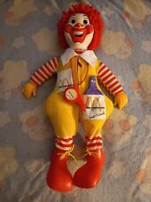 Vintage 1978 Ronald McDonald Blow Doll W/Grimace Pocket Works 22