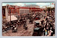 Cheyenne WY-Wyoming, Street Scene Fronter Day, Antique, Vintage c1911 Postcard picture