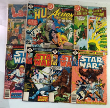 Estate Sale Find: Mixed Comic Lot Vintage Bronze Age Rare Star Wars Super Man picture