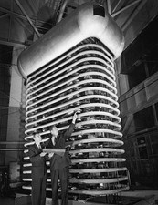Schenectady New York This electron accelerator will help General E- Old Photo picture