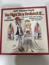 Jeff Foxworthy 2011 Desk Calendar You Might Be A Redneck If..  New Old Stock picture