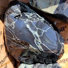 Mexican Spiderweb Obsidian Rough Flatrate picture