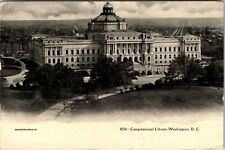 1907 Congressional Library Washington DC Antique Postcard  picture