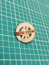 Vtg Shoe Crew Gold Tone Lapel Pin  picture