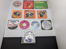 Lot of 11 Internet Software Disks for Windows and Mac - AOL - MSN - JUNO picture