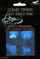 Star Trek Hologram Sticker Deep Space Nine Space Station Runabout Quark Sealed  picture
