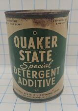 VTG quaker state special detergent additive oil can collection  picture