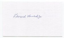 Edward Lovick Jr. Signed 3x5 Index Card Autographed Signature Radar Man Area 51 picture