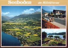 VINTAGE CONTINENTAL SIZE POSTCARD TOWN OF SEEBODEN AM MILLSTATTERSEE GERMANY picture