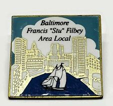 Baltimore Francis Stu Filbey APWU American Postal Workers Union Hat Pin Maryland picture