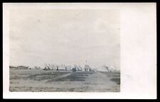CANADA MILITARY 1910s Inscribed Camp Borden Soldiers. Real Photo Postcard picture