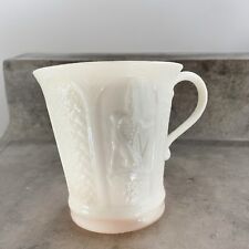 BELLEEK IRISH WOLFHOUND CUP MUG Embossed Tower Harp Exclusive Visitor Center picture