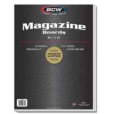 100 BCW Magazine Boards 8.5x11 Backing Board Acid Free Archival Quality picture