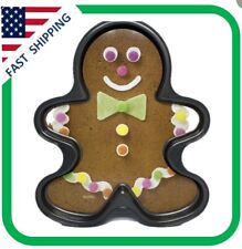 Wilton Gingerbread Man Cookie Non-Stick Pan NEW picture