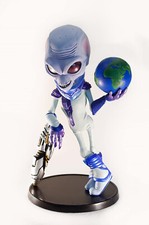 Destroy All Humans Crypto Statue Figurine 67cm + Anti Stress Figure Pendant NEW picture