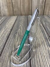 Vintage Carlson Realty Company Green Retractable Pen Advertisement picture